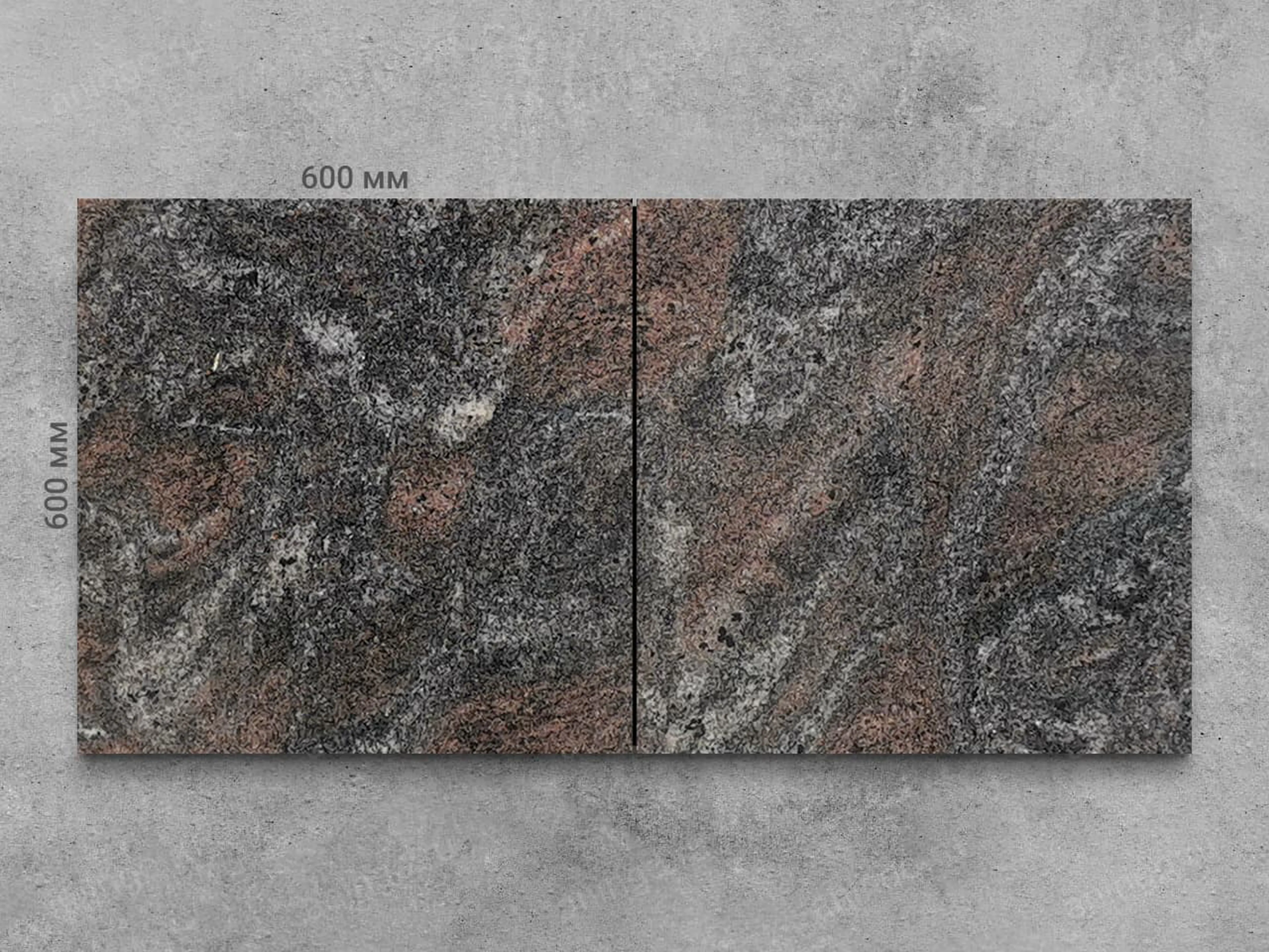 Плитка из гранита PARADISSO полированный 600x600x18 мм, код 3970