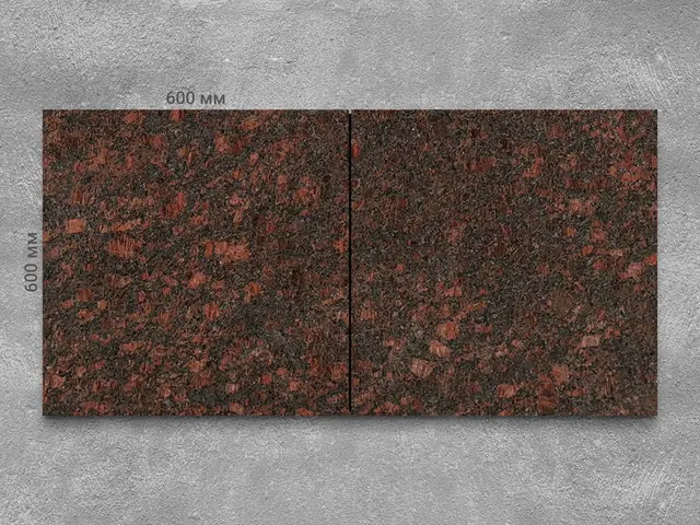 Плитка из гранита TAN BROWN полированный 600x600x20 мм, код 4610