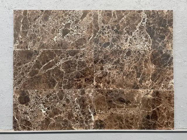 Плитка из мрамора EMPERADOR DARK полированный 600x300x20 мм, код 1185