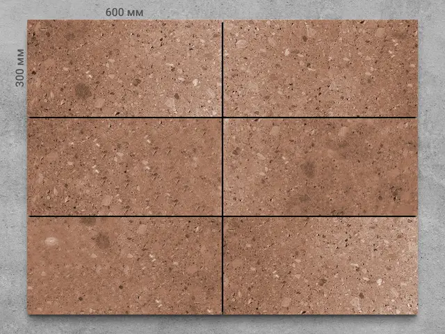 Плитка из туфа ANI 600x300x30 мм, код 927