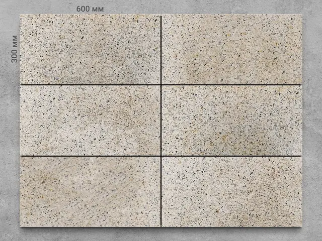 Плитка из гранита SUNSET GOLD 600x300x18 мм, код 1137