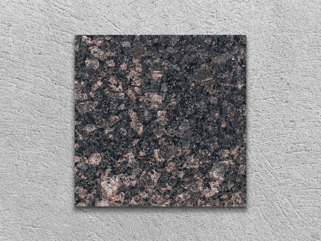 Слэб из гранита DYMOVSKIY термообработанный 100x100x20 мм, код 3414