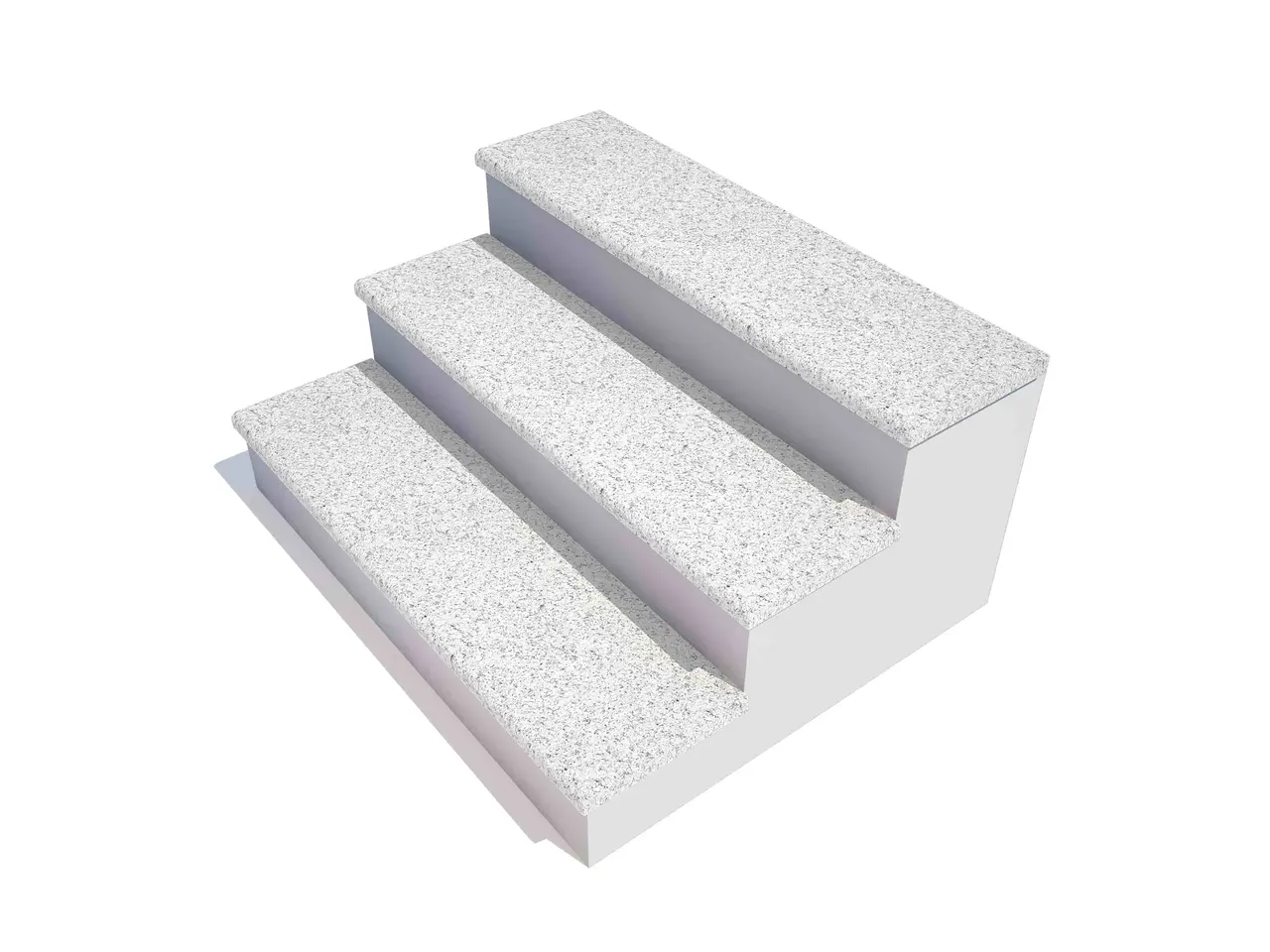 Ступень BELLA WHITE термообработанная 1250x330x20 мм, код 169