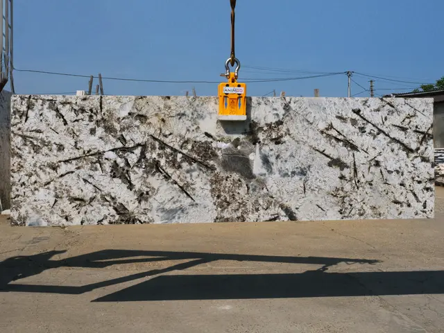 Полоса из гранита BLUE FLOWER полированный 3100x920x30 мм, код 27743