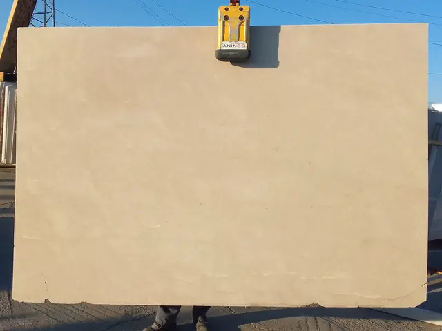 Слэб из мрамора CREMA SIVA полированный 2800x1780x20 мм, код 9207