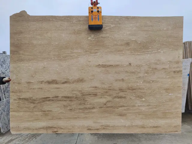 Слэб из травертина CLASSIC LIGHT 2600x1800x30 мм, код 26688