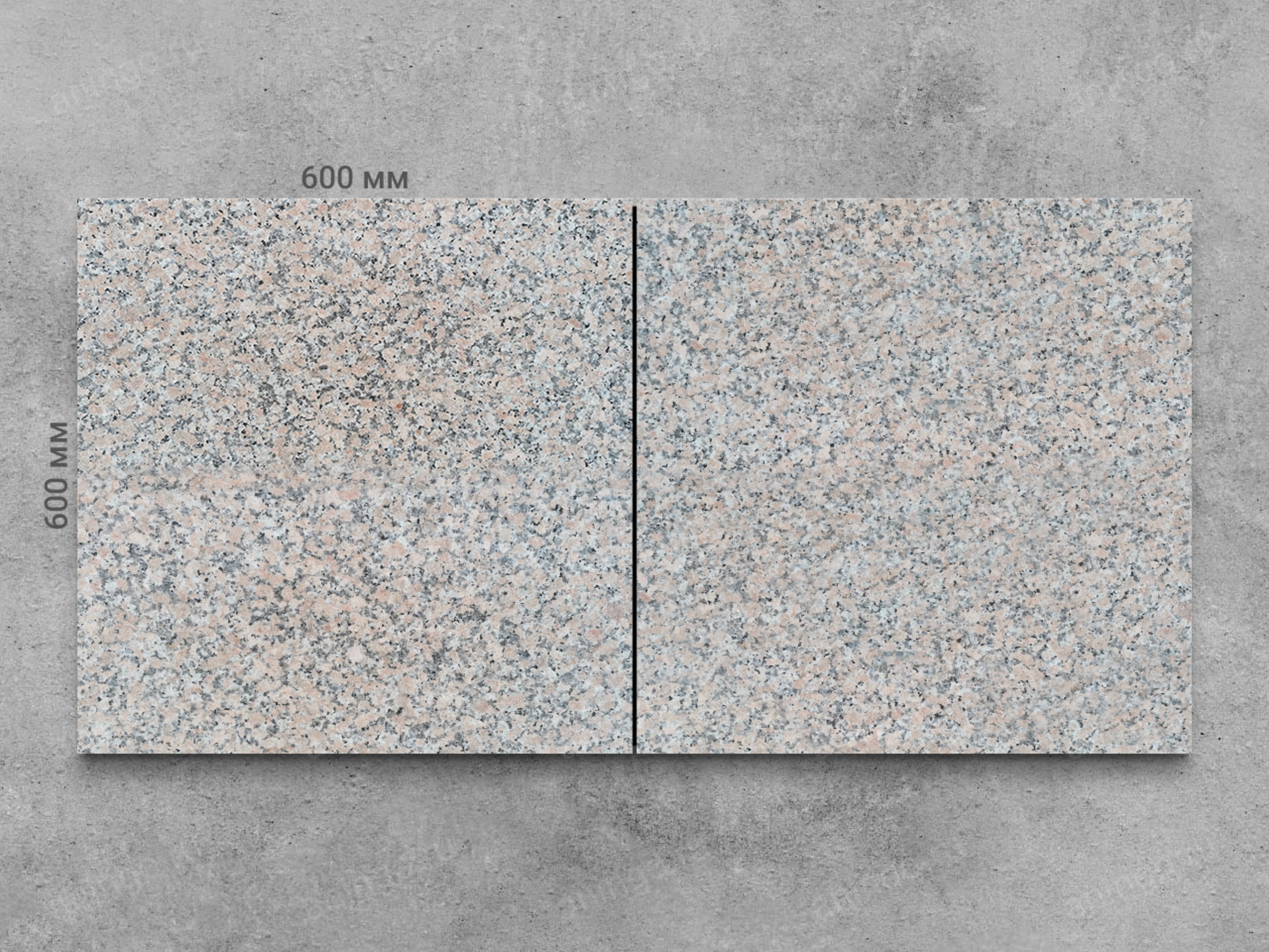 Плитка из гранита MAPLE RED 600x600x20 мм, код 3966