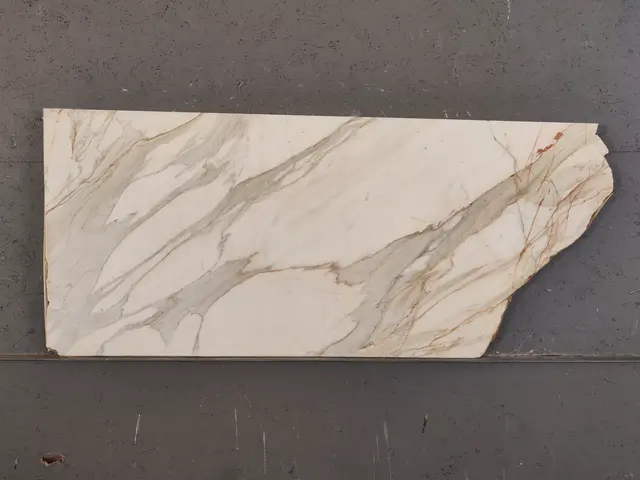 Полоса из мрамора ARABESCATO GOLD полированный 1100x600x20 мм, код 13823