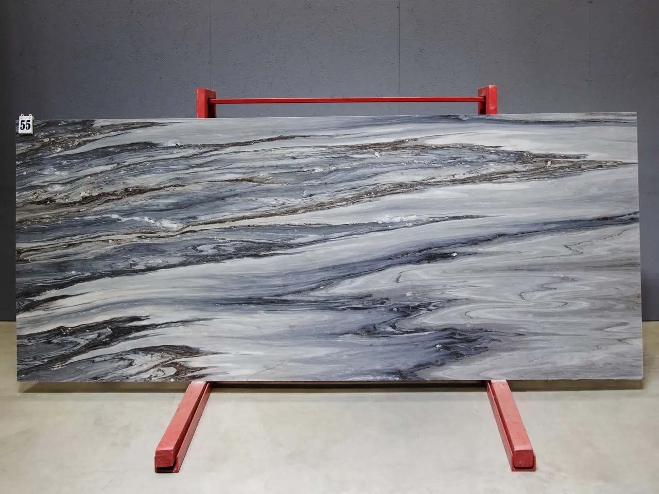 Слэб из мрамора PALISSANDRO BRONZE полированный 3130x1270x20 мм, код 28280