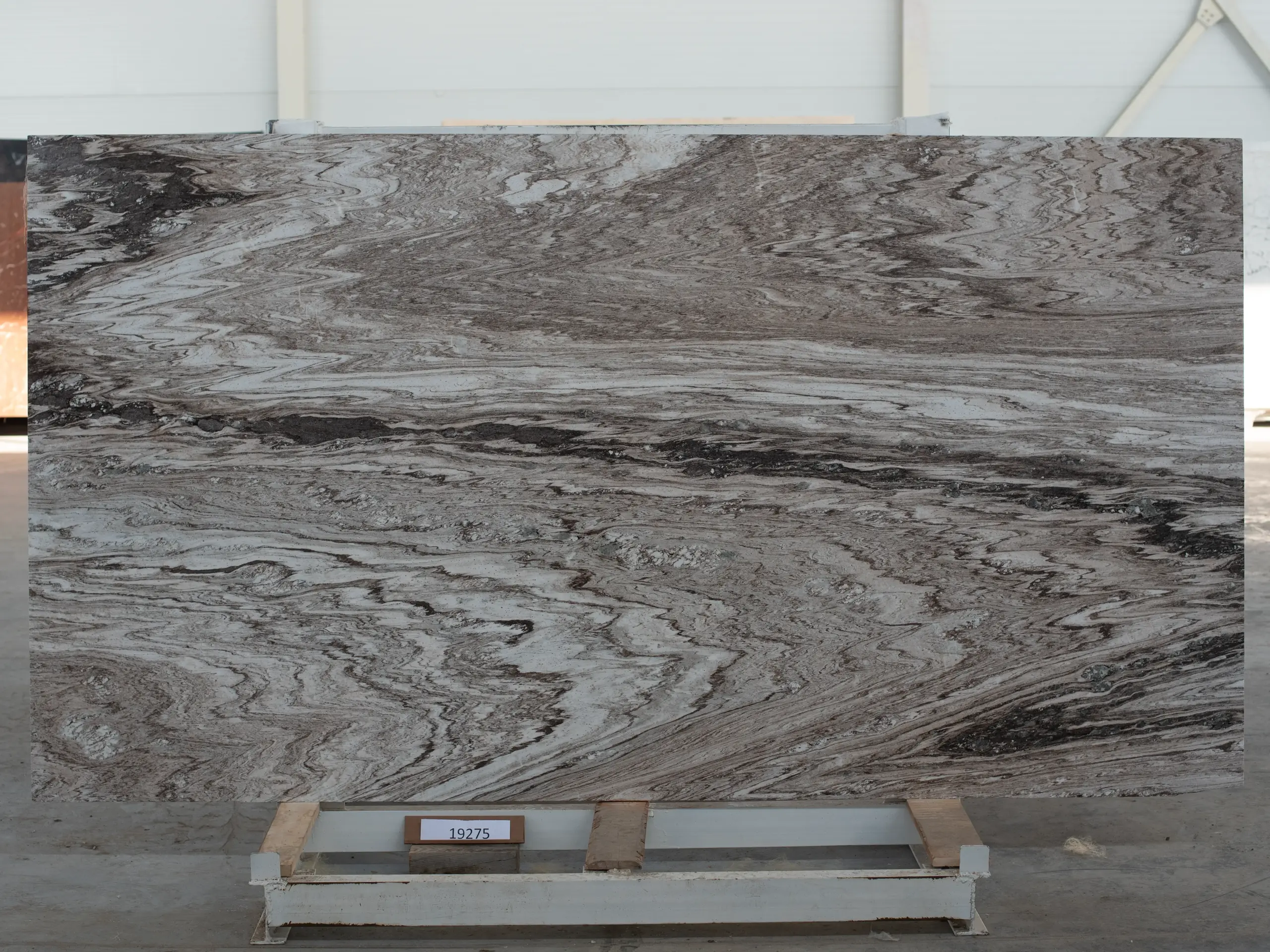 Слэб из мрамора PALISSANDRO полированный 2870x1560x20 мм, код 19275