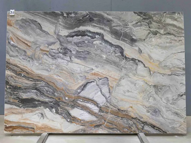 Слэб из мрамора ARABESCATO OROBICO GRIGIO полированный 2800x1880x20 мм, код 26443