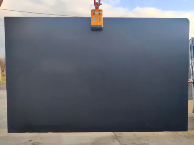 Слэб из гранита ABSOLUTE BLACK EXTRA матовый 3130x1960x20 мм, код 26430