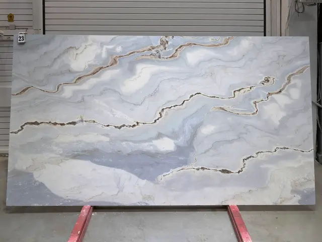 Слэб из мрамора PALISSANDRO ONICIATO полированный 3130x1720x20 мм, код 28272