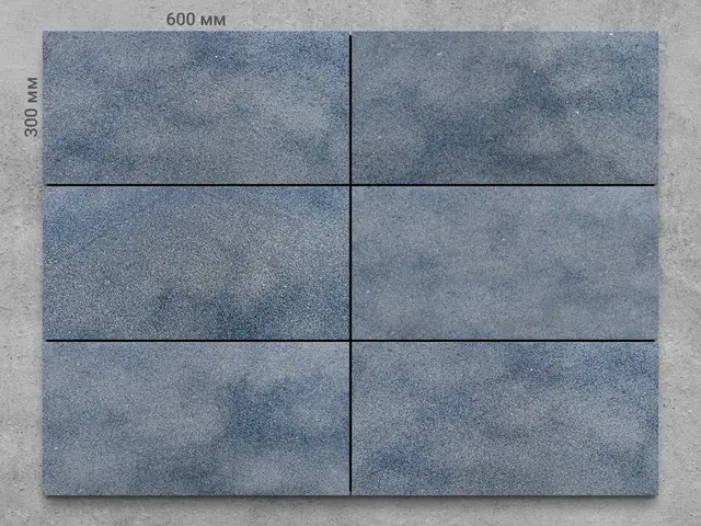 Плитка из гранита SESAM BLACK 600x300x18 мм, код 1136