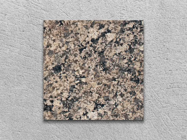 Слэб из гранита DESERT BROWN полированный 100x100x20 мм, код 2526