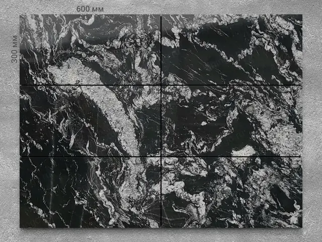 Плитка из гранита PARADISO MARQUINA 600x300x20 мм, код 4600