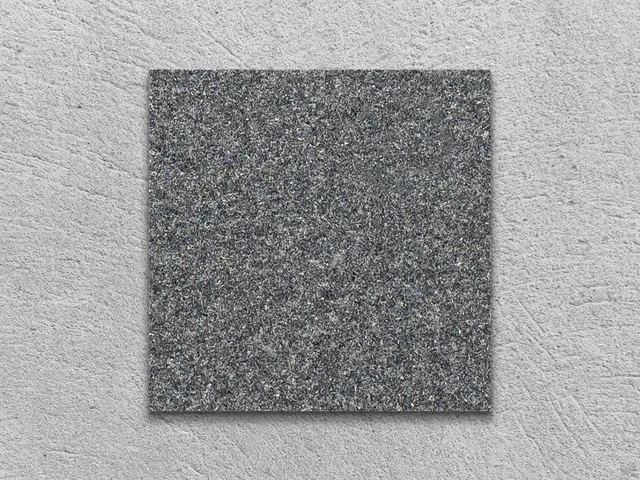 Слэб из гранита ABSOLUTE BLACK термообработанный 100x100x20 мм, код 2538