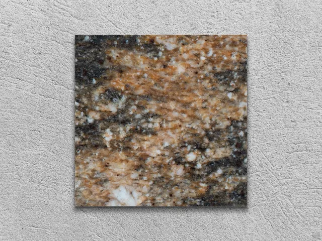 Слэб из гранита OLYMPIC RIVER полированный 100x100x20 мм, код 12163