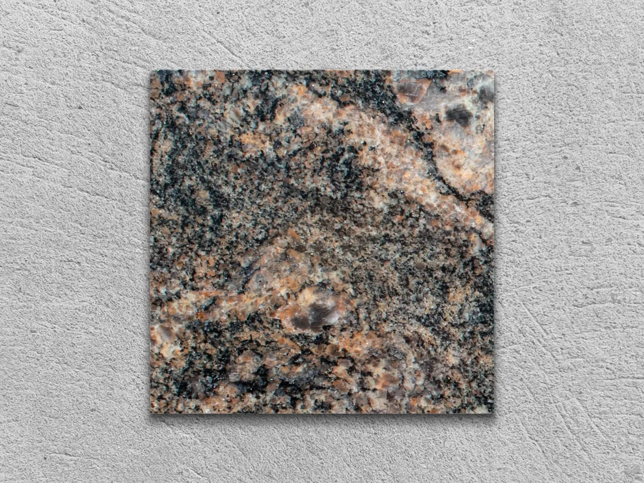 Слэб из гранита BASH PARADISO полированный 100x100x30 мм, код 12132