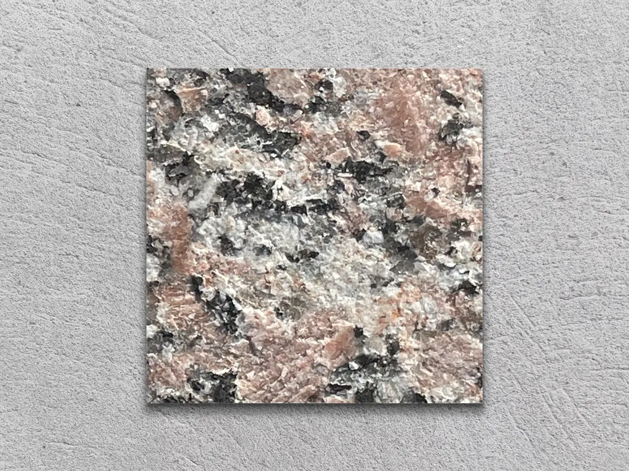 Полоса из гранита RED ASWAN термообработанный 100x100x30 мм, код 21847