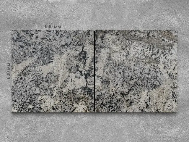 Плитка из гранита ALASKA WHITE 600x600x20 мм, код 4332