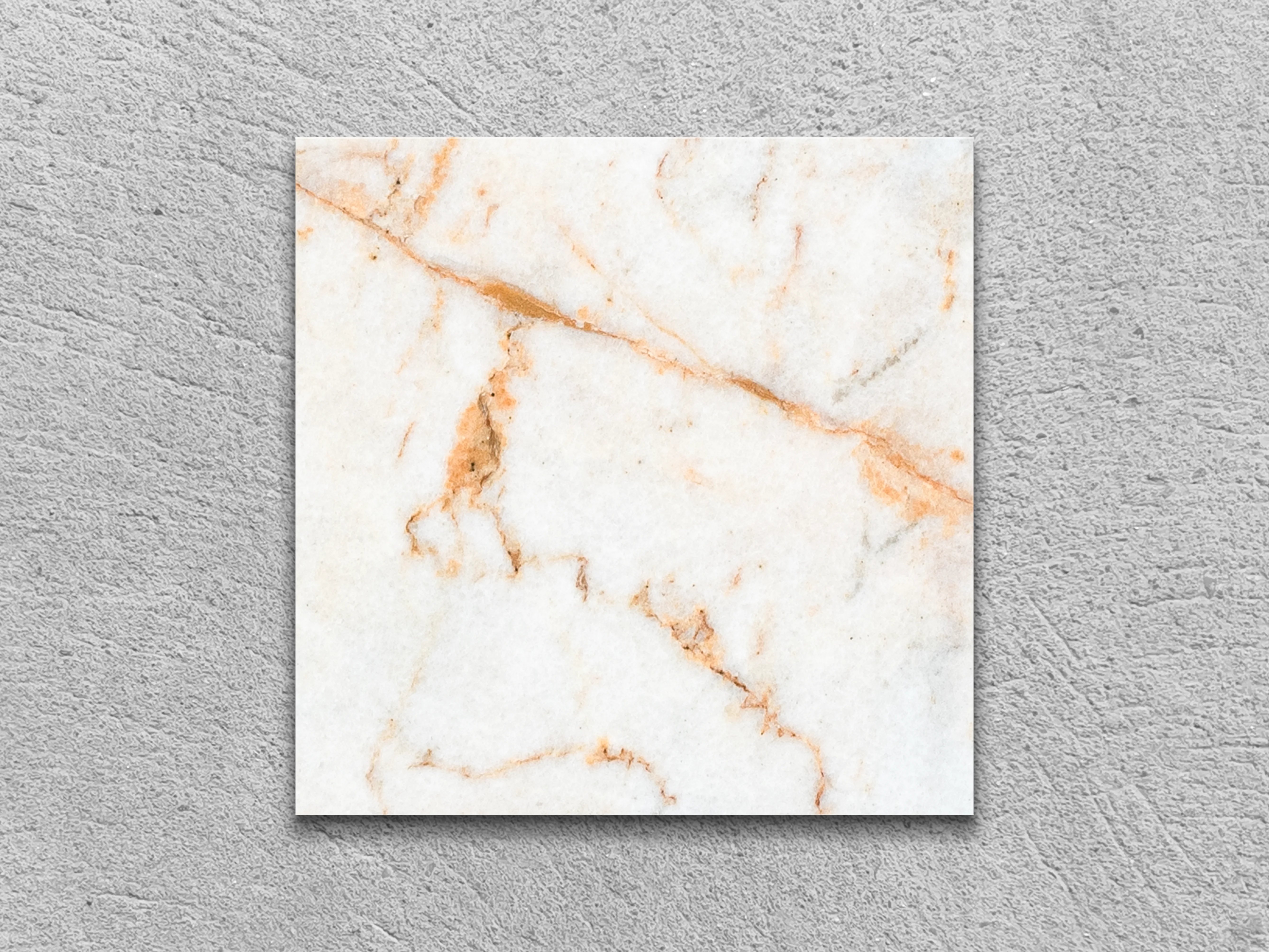 Слэб из мрамора SPIDER GOLD полированный 100x100x20 мм, код 4723