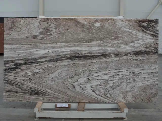 Слэб из мрамора PALISSANDRO полированный 2870x1560x20 мм, код 19268