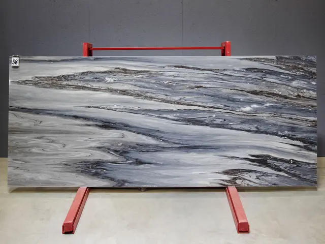 Слэб из мрамора PALISSANDRO BRONZE полированный 3130x1270x20 мм, код 28283