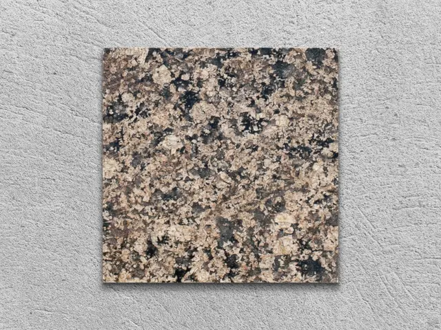 Слэб из гранита DESERT BROWN полированный 100x100x30 мм, код 2660