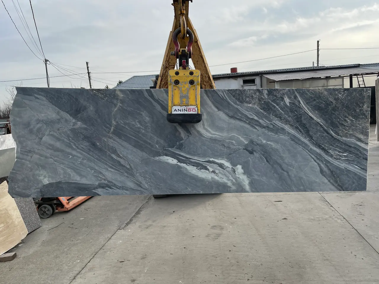 Полоса из мрамора ARABESCATO OROBICO SILVER Полированный 2150x640x20 мм, код 19037