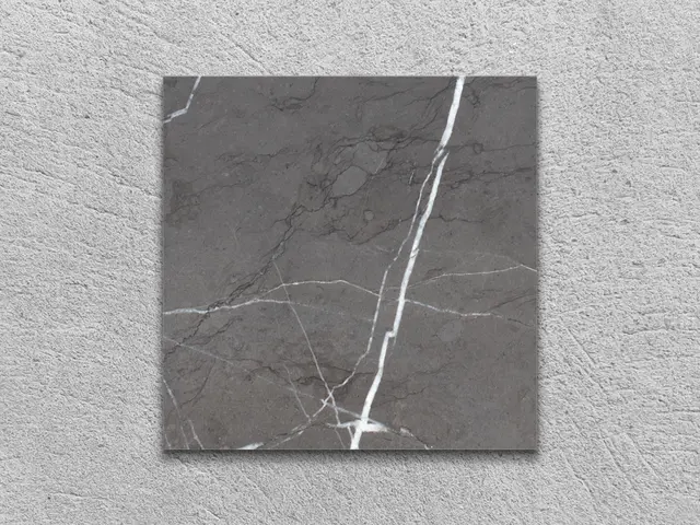 Слэб из мрамора PIETRA GRAY полированный 100x100x20 мм, код 12256