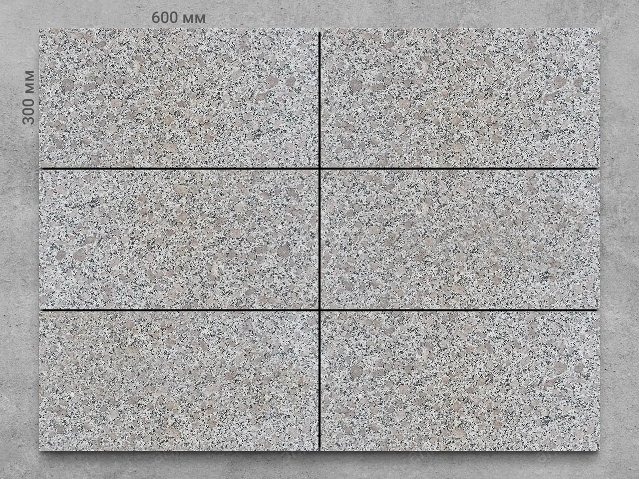 Плитка из гранита BAINBROOK BROWN NEW полированный 600x300x18 мм, код 12226