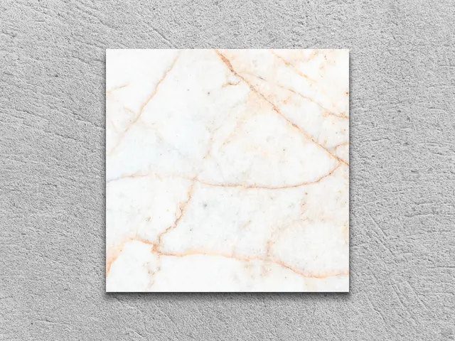 Слэб из мрамора SPIDER GOLD полированный 100x100x30 мм, код 4897