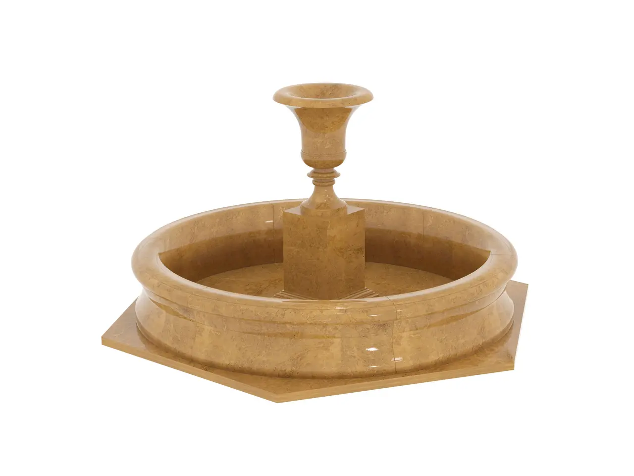 Фонтан DIAMOND V/P ВАЗОН 2771x2400x1369 мм, код 13299