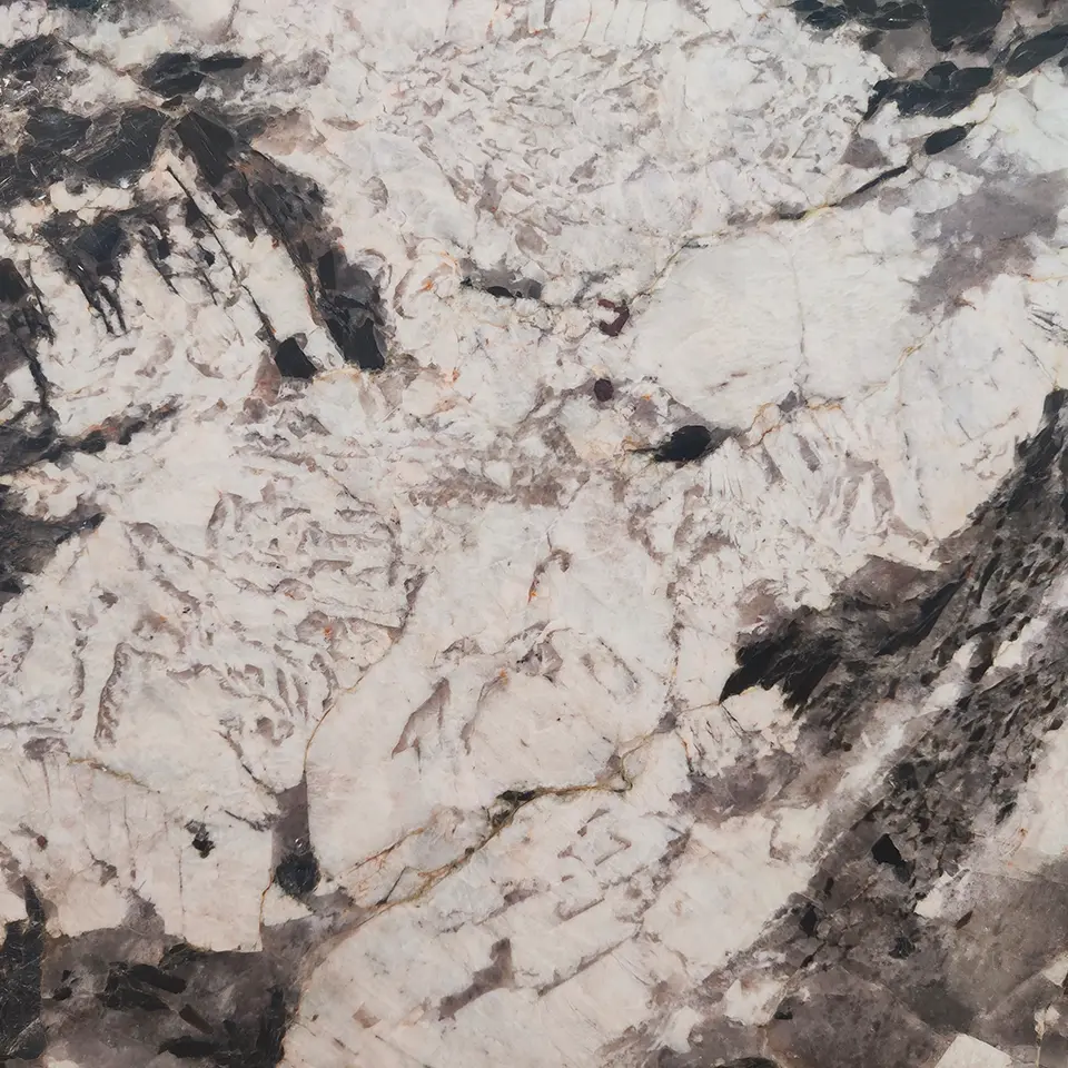 Кварцит TOURMALINE ICE полированный