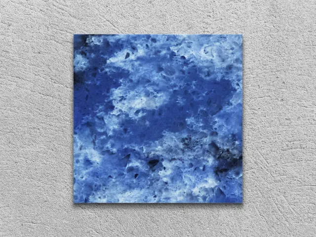 THUNDER BLUE полированный BQ8786 100x100x20 мм, код 27276