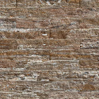 Травертин ZEBRA BROWN VEIN колотый