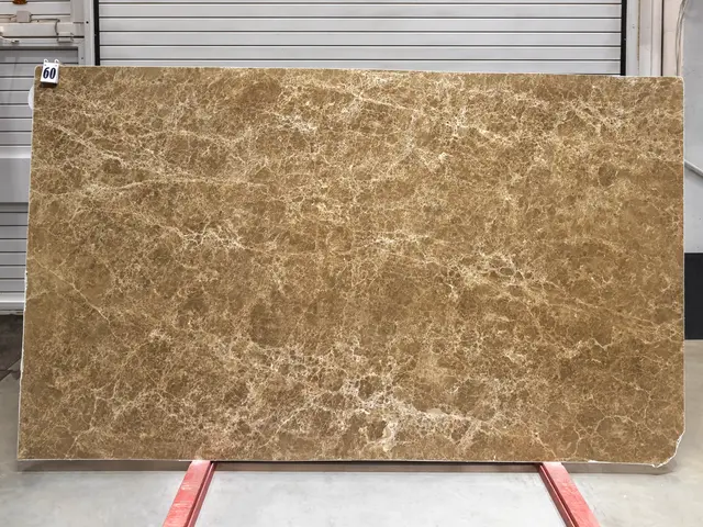 Слэб из мрамора EMPERADOR LIGHT CAFE полированный 2750x1600x20 мм, код 28485