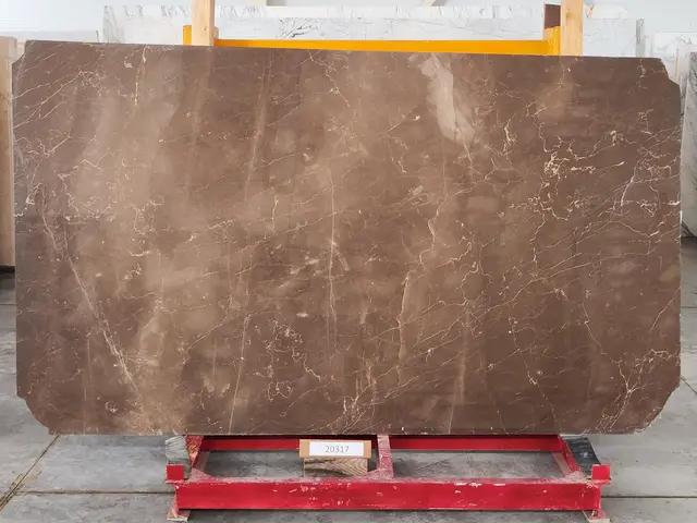 Слэб из мрамора ARMANI BRONZE 2600x1480x20 мм, код 20317