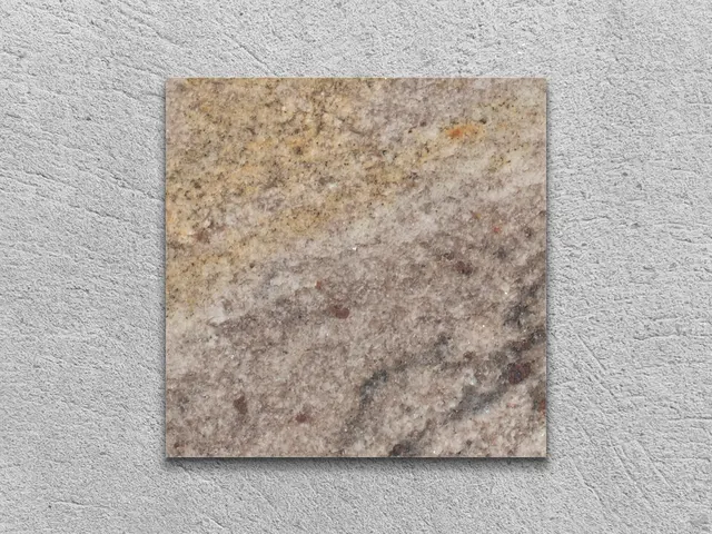 Слэб из гранита CHOCOLAT RIVER полированный 100x100x20 мм, код 15511