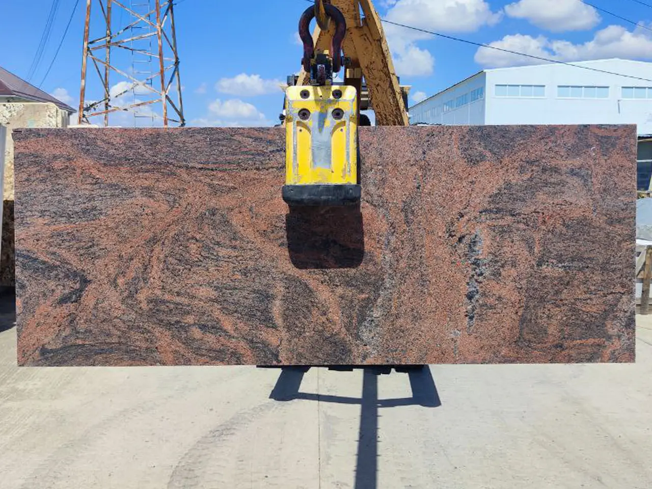 Полоса из гранита MULTICOLOUR RED полированный 1700x660x30 мм, код 23471