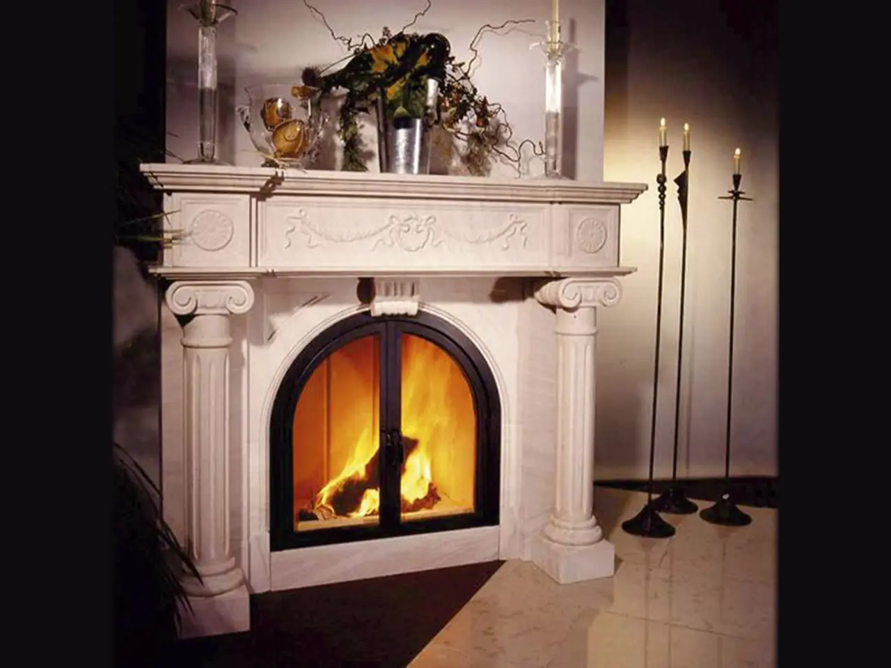 Камин SHAYAN FLORENCIA 1600x1280x650 мм, код 4140