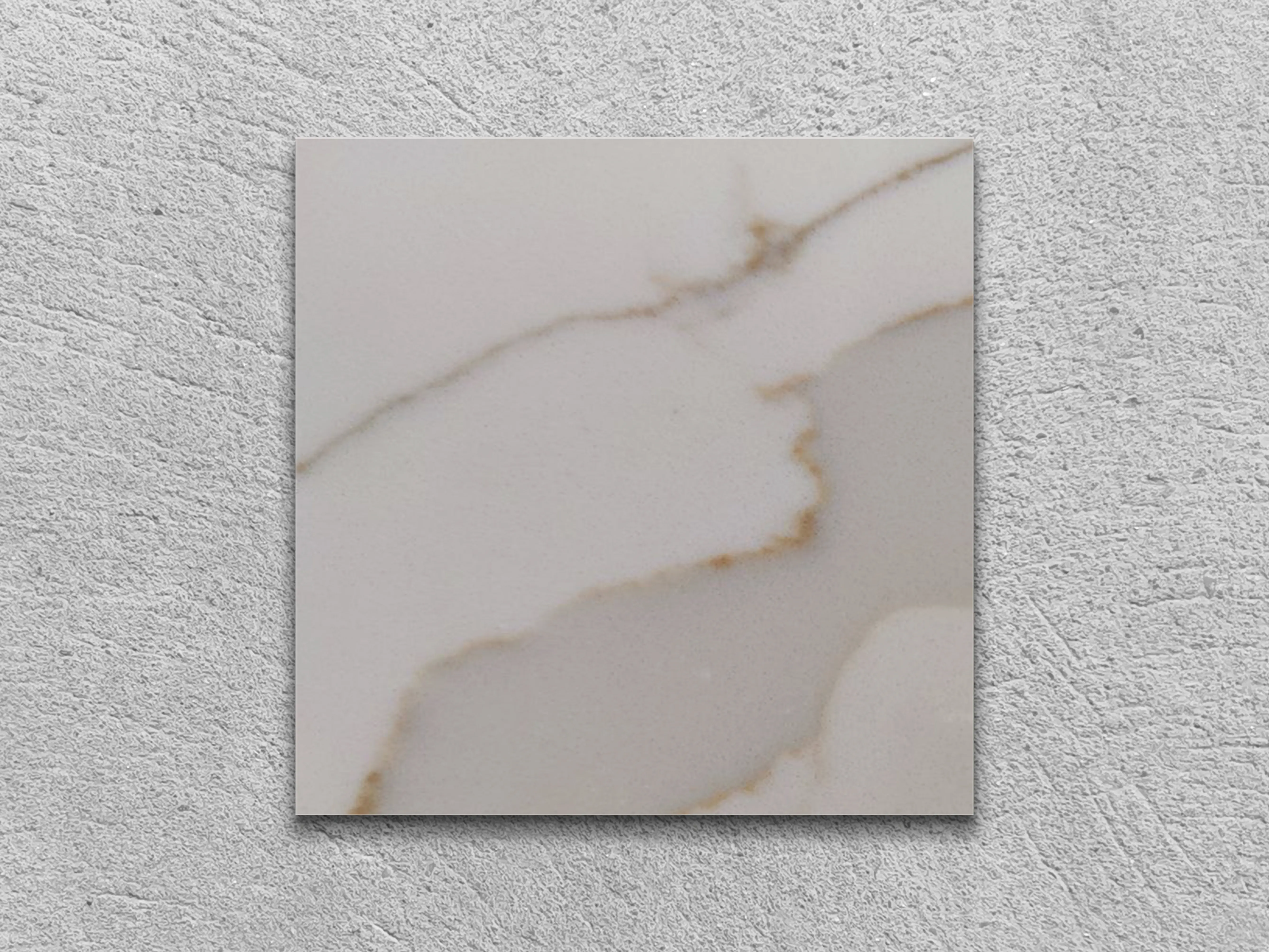 CALACATTA SUN полированный 100x100x20 мм, код 24293