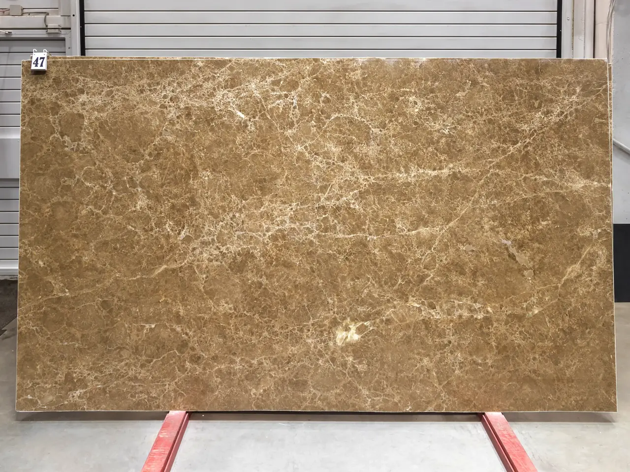 Слэб из мрамора EMPERADOR LIGHT CAFE полированный 2750x1600x20 мм, код 28477