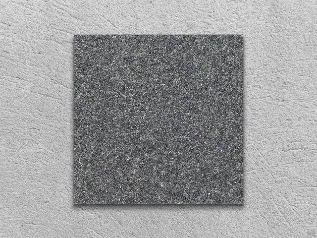 Слэб из гранита ABSOLUTE BLACK термообработанный 100x100x30 мм, код 4181